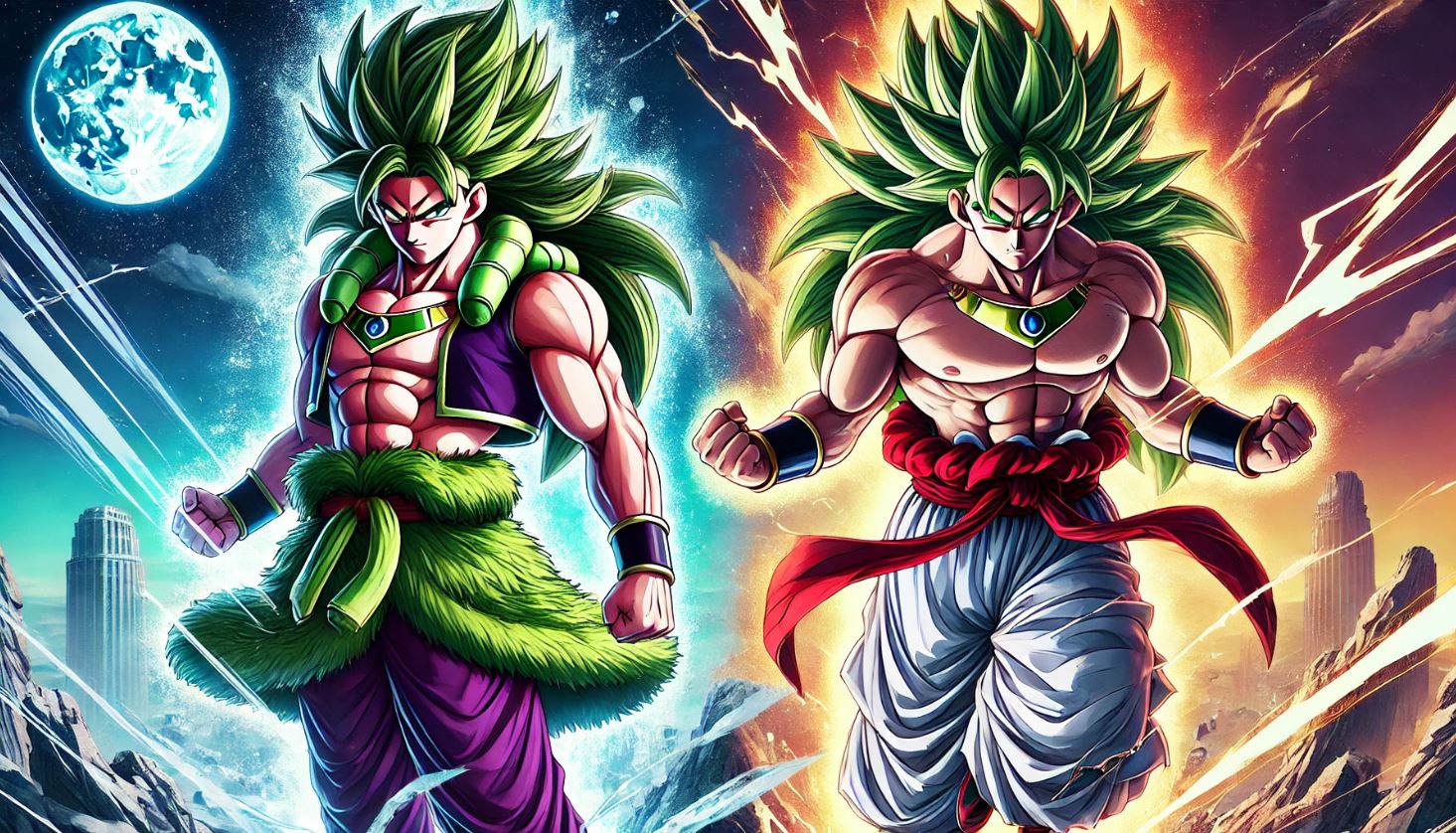 旧ブロリーと新ブロリーの比較