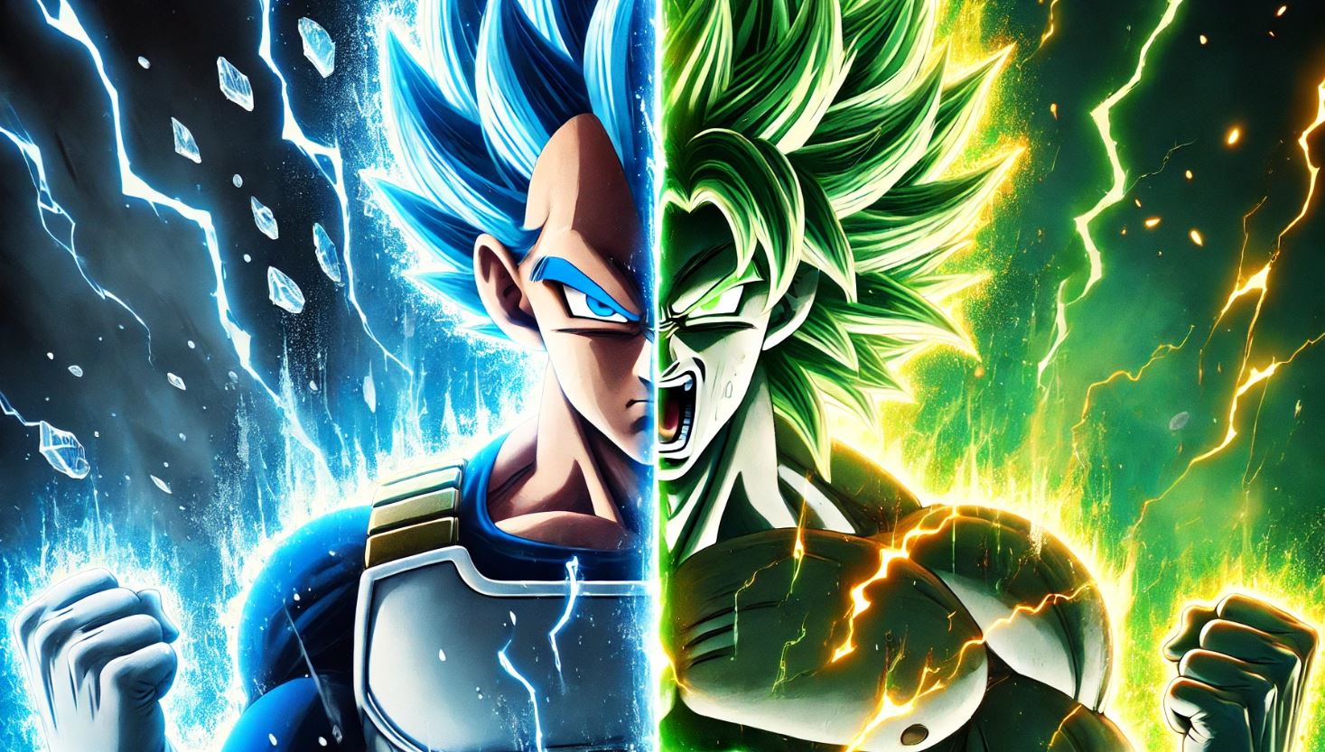 ベジータとブロリーの戦闘力比較